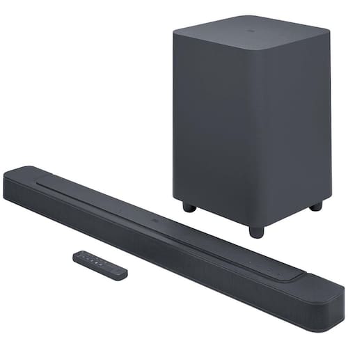 Soundbar JBL Bar 500 com 5.1 Canais Tecnologia MultiBeam e Dolby Atmos - 295W RMS Menor preço em Soundbar JBL Bar 500 com 5.1 Canais Tecnologia MultiBeam e Dolby Atmos - 295W RMS