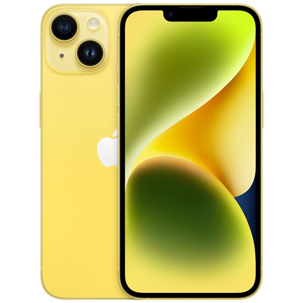 Apple iPhone 14 128GB Amarelo 6,1" 12MP iOS 5G - iPhone 14 - Magazine {{route.pmdStoreName}}