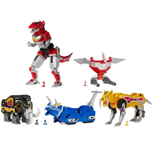 Boneco Power Rangers Zord Ascension Dino Megazord Lightning F4778 Hasbro - 34,2cm Menor preço em Boneco Power Rangers Zord Ascension Dino Megazord Lightning F4778 Hasbro - 34,2cm