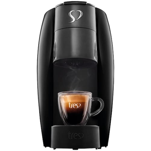 Cafeteira Espresso TRES Lov Automática Multibebidas - Preta Menor preço em Cafeteira Espresso TRES Lov Automática Multibebidas - Preta