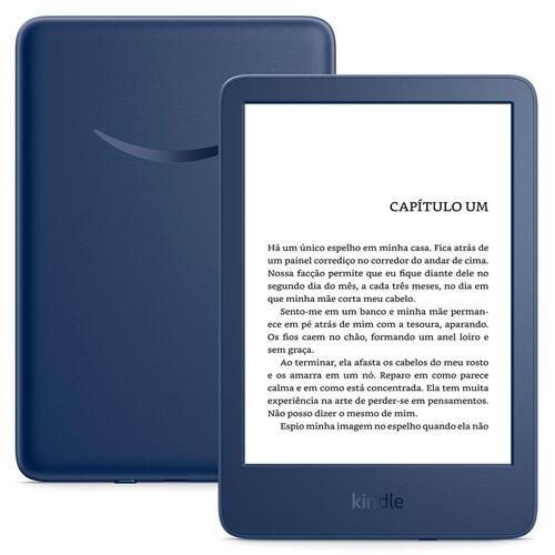 Kindle Amazon 11ª Geração com Tela de 6”, 16GB, Wi-Fi e Iluminação Embutida – Azul Menor preço em Kindle Amazon 11ª Geração com Tela de 6”, 16GB, Wi-Fi e Iluminação Embutida – Azul