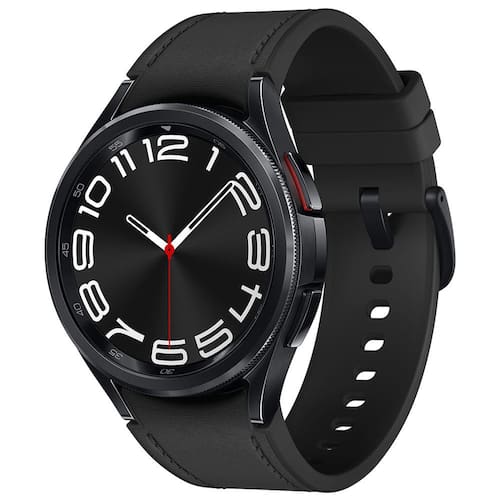 Smartwatch Samsung Galaxy Watch6 Classic LTE 43mm Grafite Tela Super AMOLED de 1.31", Bluetooth, Wi-Fi, GPS, NFC e Google Wear OS