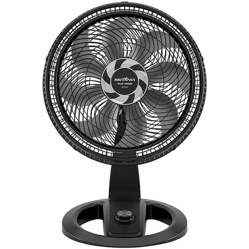 Ventilador de Mesa Britânia Maxx Force BVT481 47cm com 3 Velocidades e 8 Pás - Preto