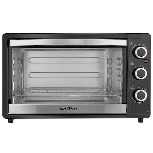 Forno Elétrico Britânia BFE41P 36L com Timer e Seletor de Resistências 1500W – Preto