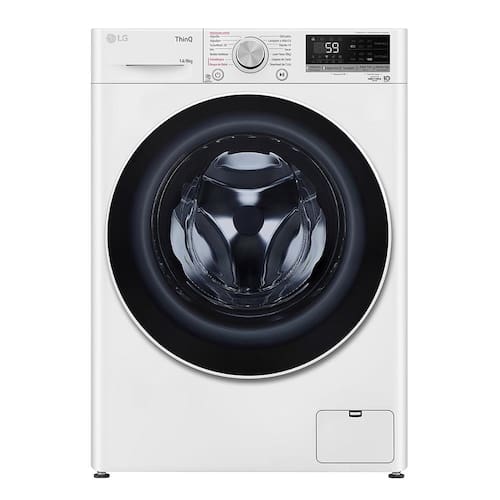 Lava e Seca LG 14Kg/8Kg Smart VC4 com Inteligência Artificial AI DD™ CV5014WC4 - Branca