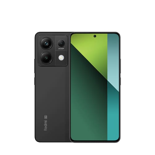 Smartphone Xiaomi Redmi Note 13 PRO 5G Preto, 256GB, Tela 6,67", 8GB de RAM, Câmera Traseira Tripla, Android 13 e Processador Octa-Core