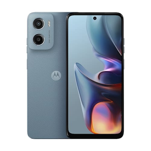 Smartphone Motorola Moto G05 Cinza Vegan Leather com 128GB, 12GB RAM Boost, Tela 6.7”, Câmera principal 50 MP e Processador Octa-Core