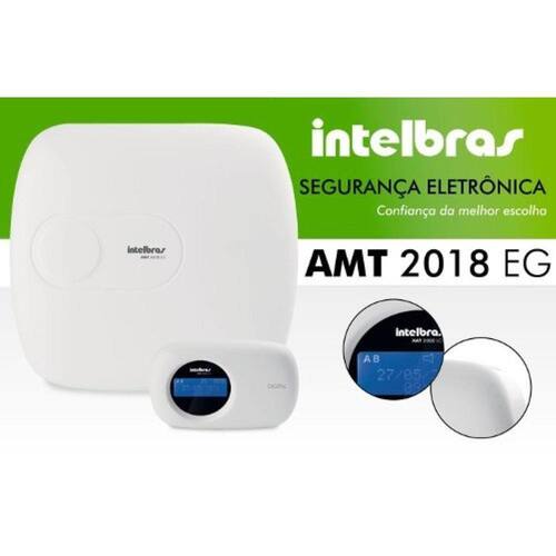 Kit Central De Alarme Intelbras Amt 2018 Eg E Acessórios Ponto