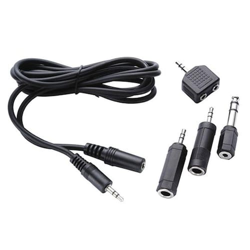 Kit Adaptador C/4 + Cabo P2 St + J2 St 1.80m Cbpd0004 Preto Genérico Menor preço em Kit Adaptador C/4 + Cabo P2 St + J2 St 1.80m Cbpd0004 Preto Genérico