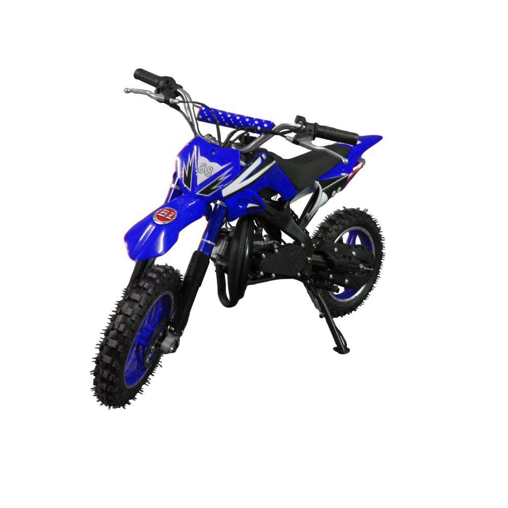 Motinha Mini Moto De Trilha Motocross 20 Cm Coloridos Azul