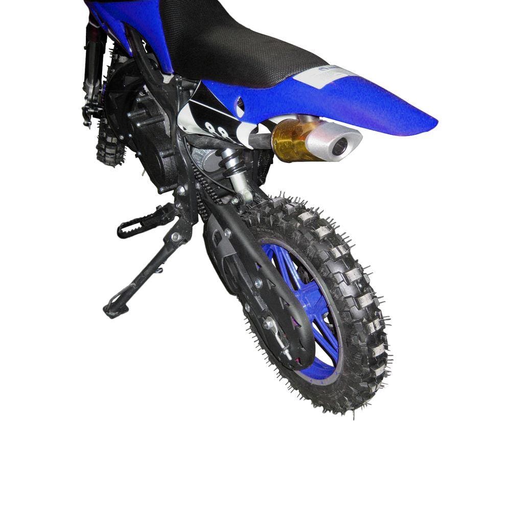 Mini Moto Infantil Gasolina 2 Tempos 49CC Cross Trilha Off Road Importway  WVDB-006 Dirt - AZUL