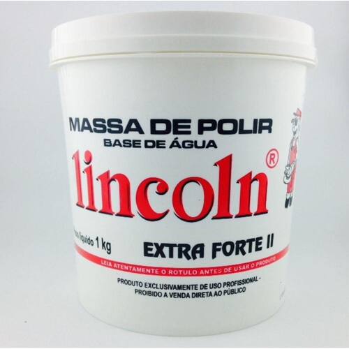 Massa de Polir nº2 Extra Forte 1kg Lincoln