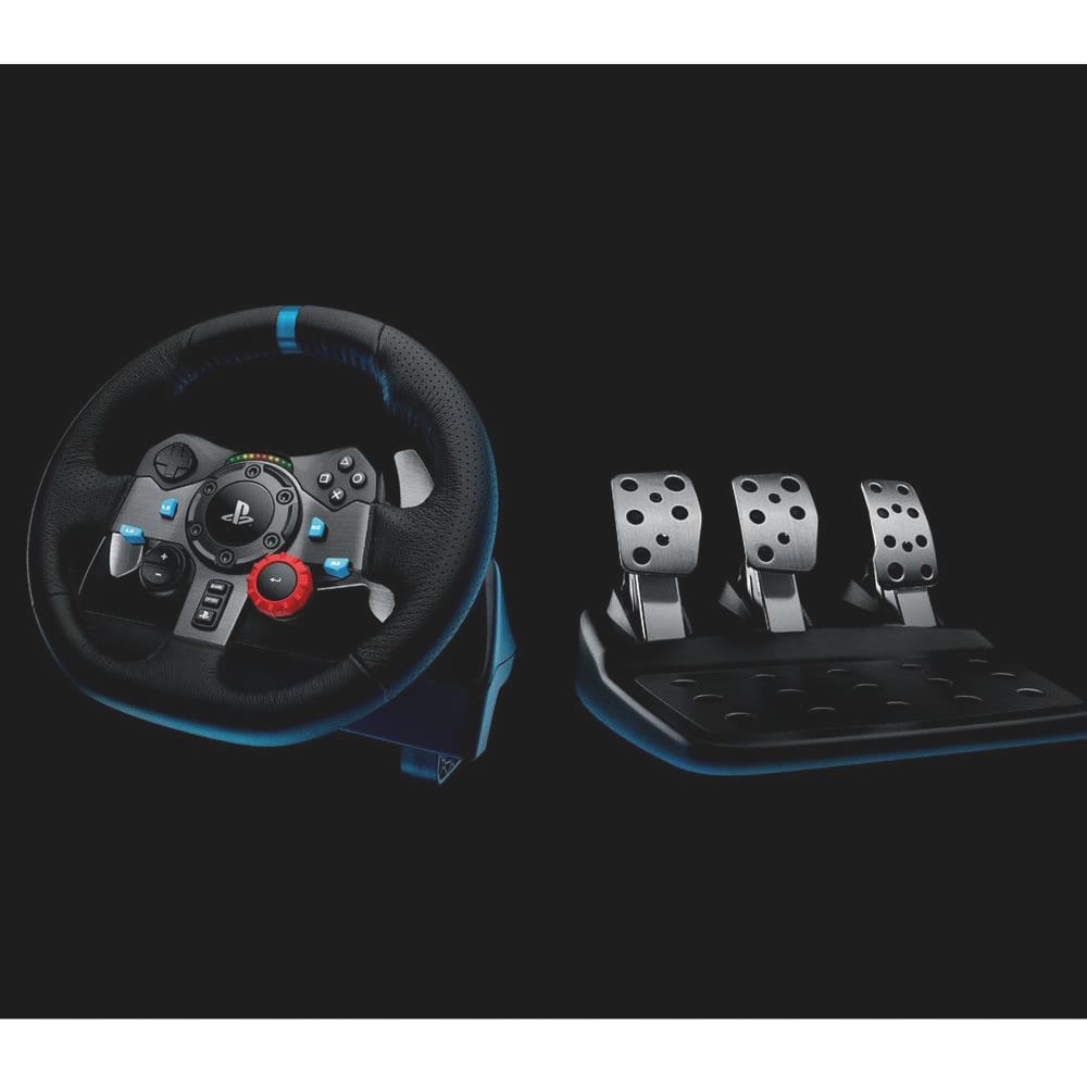 Volante Logitech G29 Driving Force Ps5, Ps4, Ps3- Novo - Escorrega o Preço