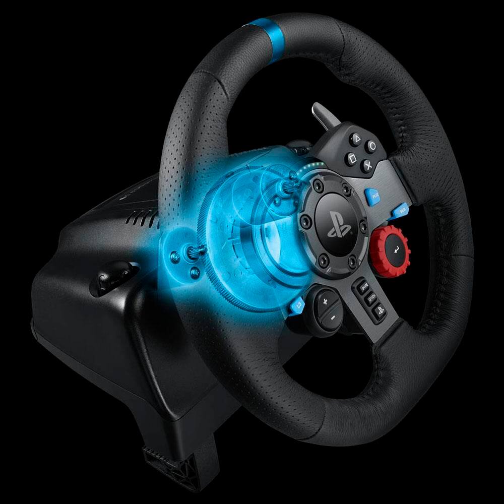 Volante Logitech G29 Driving Force Para Ps5, Ps4, Ps3 E Pc - Escorrega o  Preço