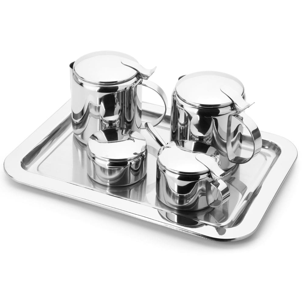 Conjunto para Chá e Café Forma Inox Lyr - 6 peças