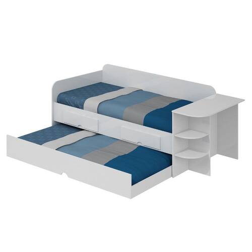 Sofá Cama Helena com Escrivaninha Cimol Menor preço em Sofá Cama Helena com Escrivaninha Cimol