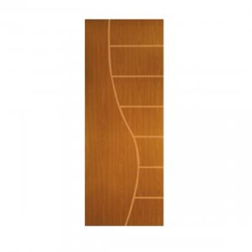 Porta de Madeira Frisada Cantareira MGM 210cmx60cm Melamínico Mogno Menor preço em Porta de Madeira Frisada Cantareira MGM 210cmx60cm Melamínico Mogno