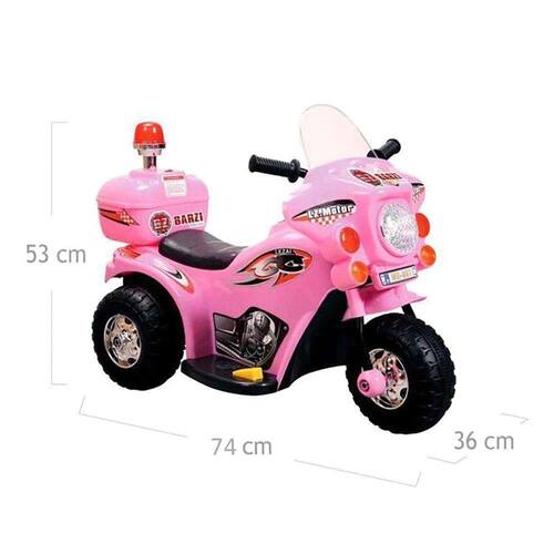 Mini Moto Elétrica Infantil Triciclo Elétrico BZ Cycle Rosa com Músicas e Luzes BARZI MOTORS é boa?