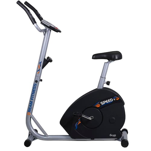 Bicicleta Ergométrica Magnética Dream Speed V Vertical - Prata Menor preço em Bicicleta Ergométrica Magnética Dream Speed V Vertical - Prata