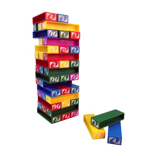 Jogo De Mesa Uno Stacko De 2 A 10 Jogadores Mattel 43535 em