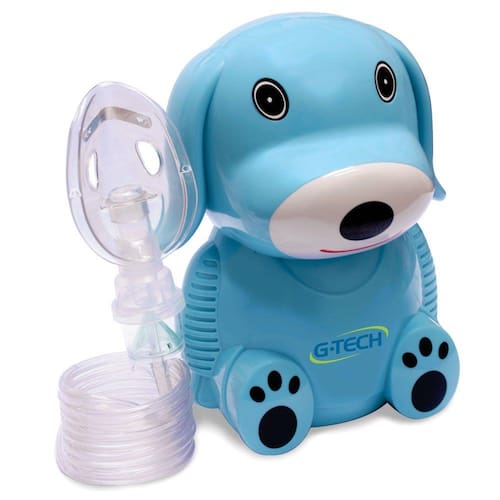 Inalador e Nebulizador - NebDog - Azul - G-Tech Menor preço em Inalador e Nebulizador - NebDog - Azul - G-Tech