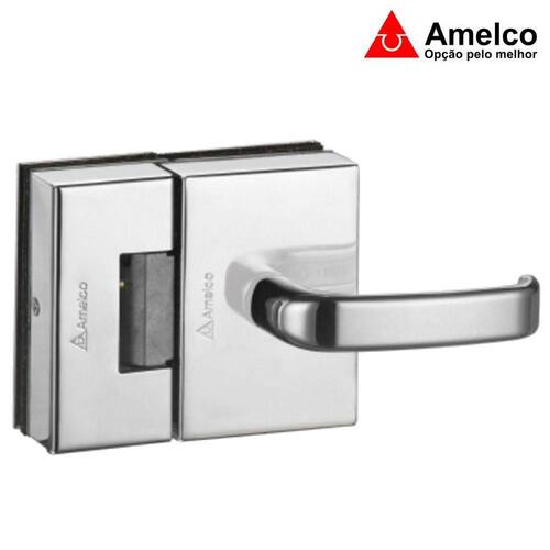Fechadura Elétrica Para Porta de Vidro Com Abertura Interna maçaneta Alavanca FV32ICRA - Amelco Menor preço em Fechadura Elétrica Para Porta de Vidro Com Abertura Interna maçaneta Alavanca FV32ICRA - Amelco
