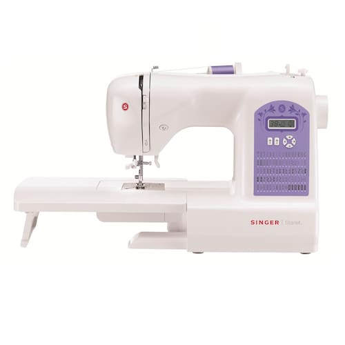 Máquina de Costura Singer Starlet 6680 74 Pontos - Branca/Roxa é boa?