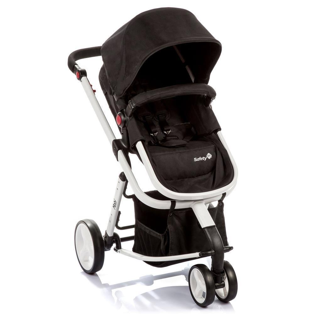 Carrinho Travel System Safety 1st Mobi TS - Até 15kg - Branco e Preto |  Ponto